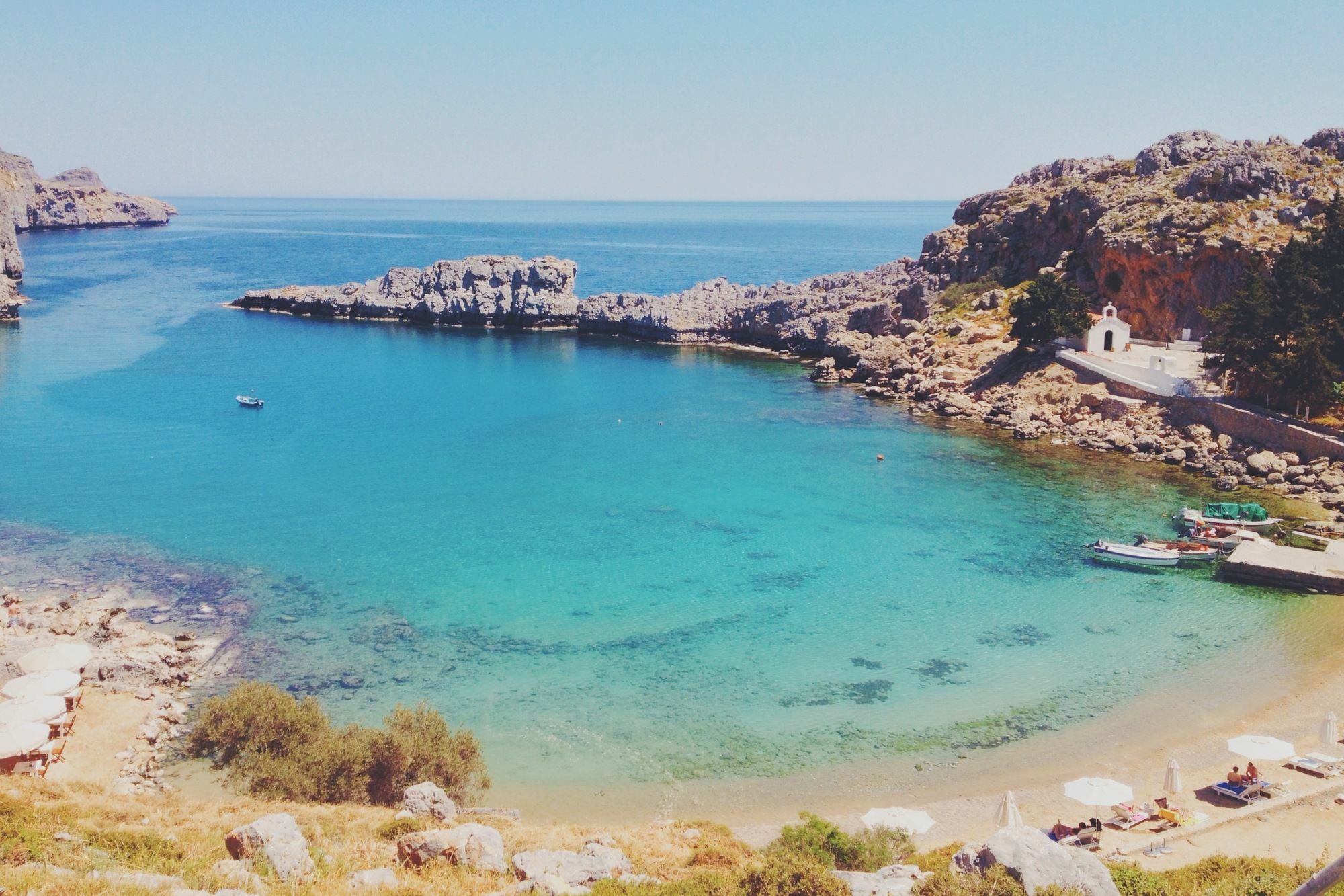Residenza Maria Lindos Villa エクステリア 写真