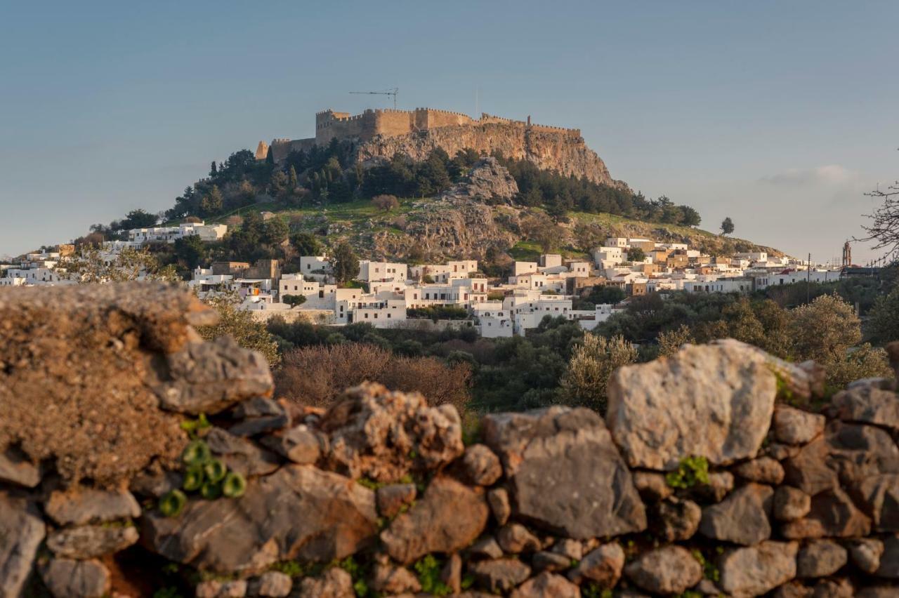Residenza Maria Lindos Villa エクステリア 写真